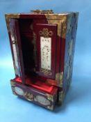 Oriental style jewellery cabinet