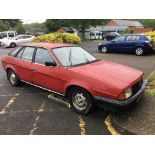 An Austin Ambassador, 1.7 litre, mileage 094698, with historic window stickers including 'Millers of