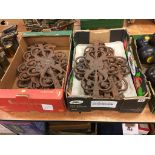 Quantity of cast iron mouldings