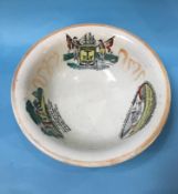 Sunderland lustre bowl, 'Sailors farewell'