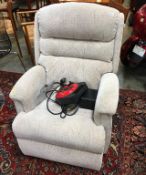 A HSL rise and recliner armchair