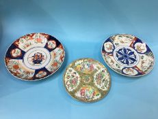 Various Imari plates etc.