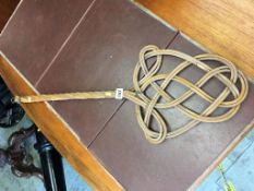 A carpet beater