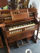 American pedal organ, by The Estey Organ Company, Brattleborough USA