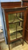 Mahogany china cabinet