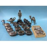 Collection of Ronson Queen Anne table lighters etc.