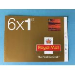 50 booklets of 6 1st Class Stamps (300)