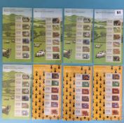 22 Royal Mail Post and Go stamps (fully illustrated)