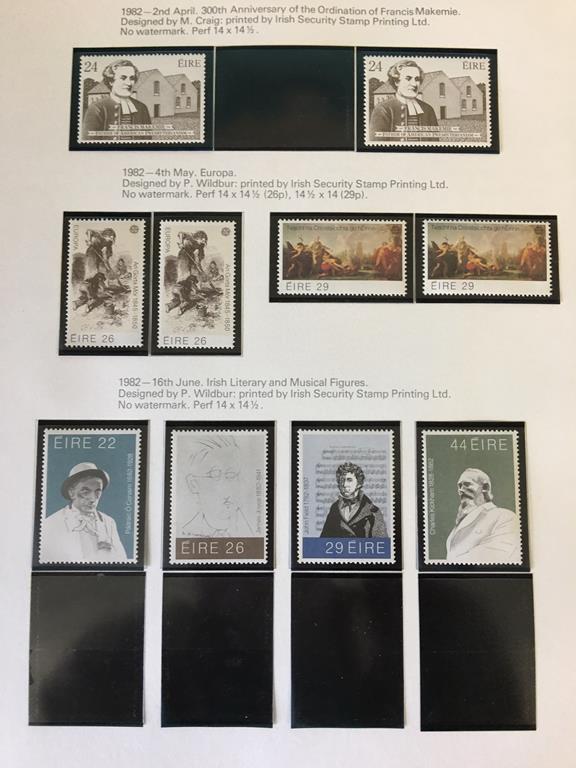 An album of Irish stamps from 1940 to 1988 (sample is illustrated) - Image 13 of 16