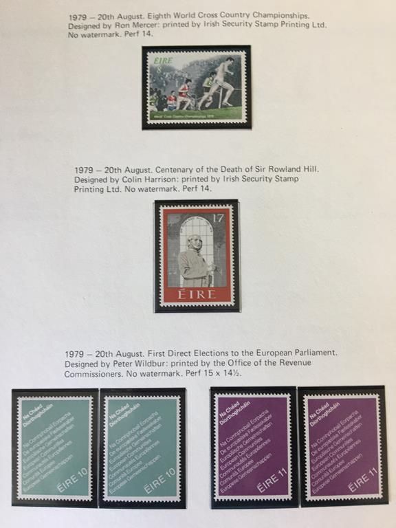 An album of Irish stamps from 1940 to 1988 (sample is illustrated) - Image 11 of 16