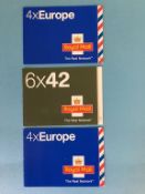 2 booklets of 6 Irish stamps, 4 Booklets of 6 68p stamps, 5 booklets of Europe stamps, 2 booklets of