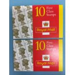 20 booklets of 10 1st Class stamps (200)