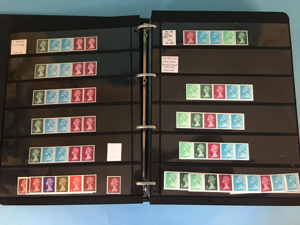 An album of G.B. stamps pre and post decimalisation from the 1980s and (sample is illustrated) - Image 3 of 20