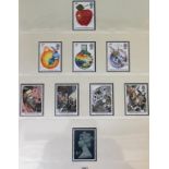 An album of G.B. stamps from 1987 to 1999 (sample is illustrated)