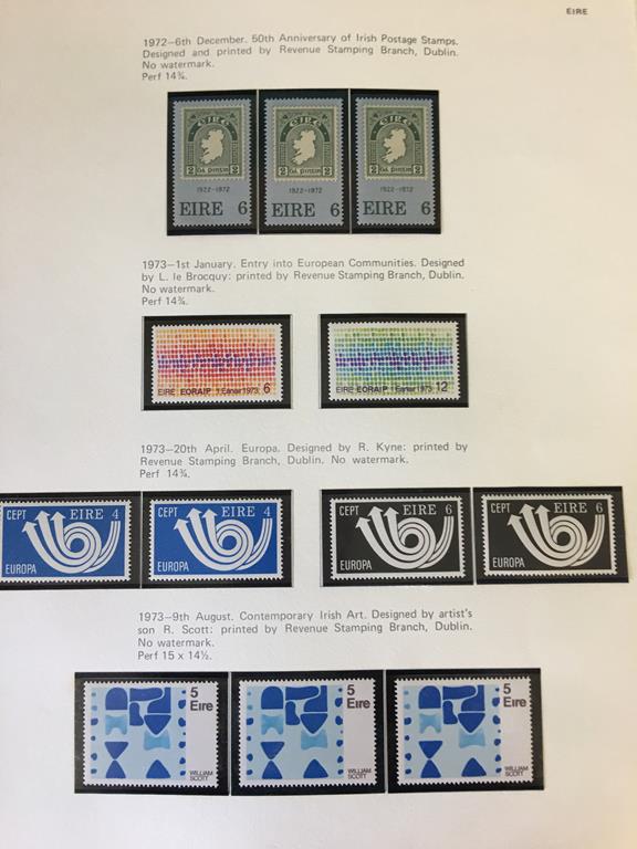 An album of Irish stamps from 1940 to 1988 (sample is illustrated) - Image 7 of 16