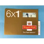 20 booklets of 6 1st Class stamps