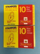 20 booklets of 10 1st Class stamps (200)