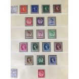 An album of G.B. stamps from 1952 to 1969 (sample is illustrated)