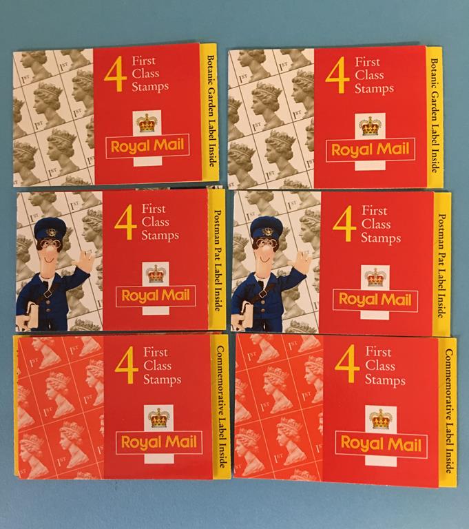 42 booklets of 4 1st Class stamps (168)