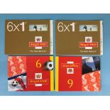 20 booklets of 6 1st Class stamps