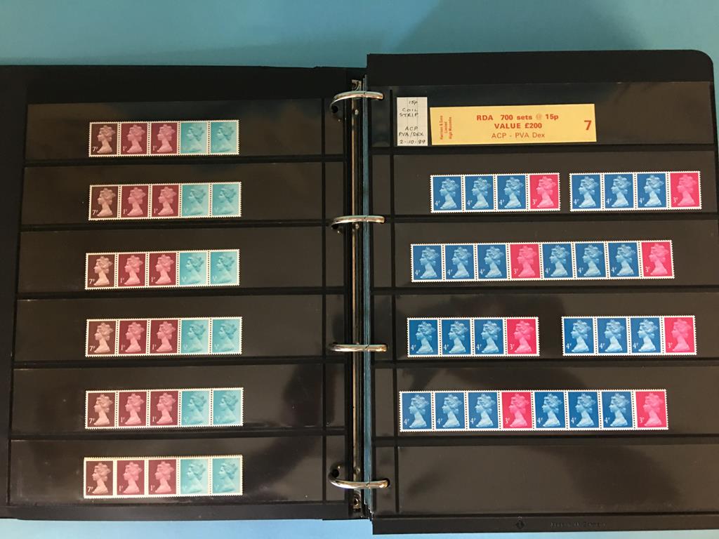 An album of G.B. stamps pre and post decimalisation from the 1980s and (sample is illustrated) - Image 4 of 20