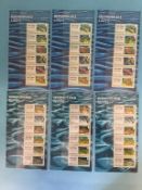 22 Royal Mail Post and Go stamps (fully illustrated)