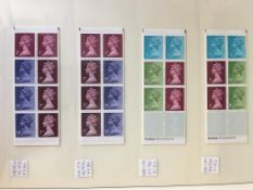 An album of G.B. stamps from 1977 to 1993 (sample is illustrated)