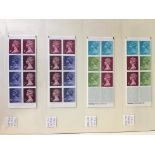 An album of G.B. stamps from 1977 to 1993 (sample is illustrated)