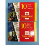 20 booklets of 10 1st Class stamps (200)