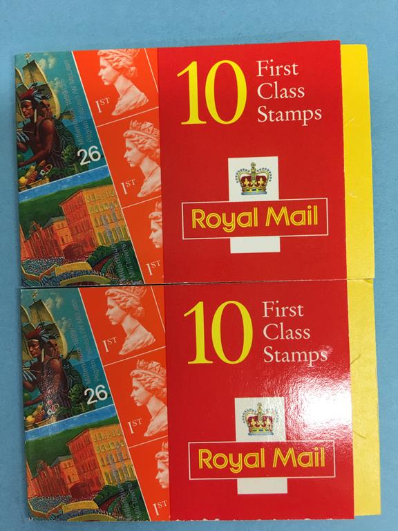 20 booklets of 10 1st Class stamps (200)