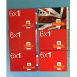 50 booklets of 6 1st Class Stamps (300)