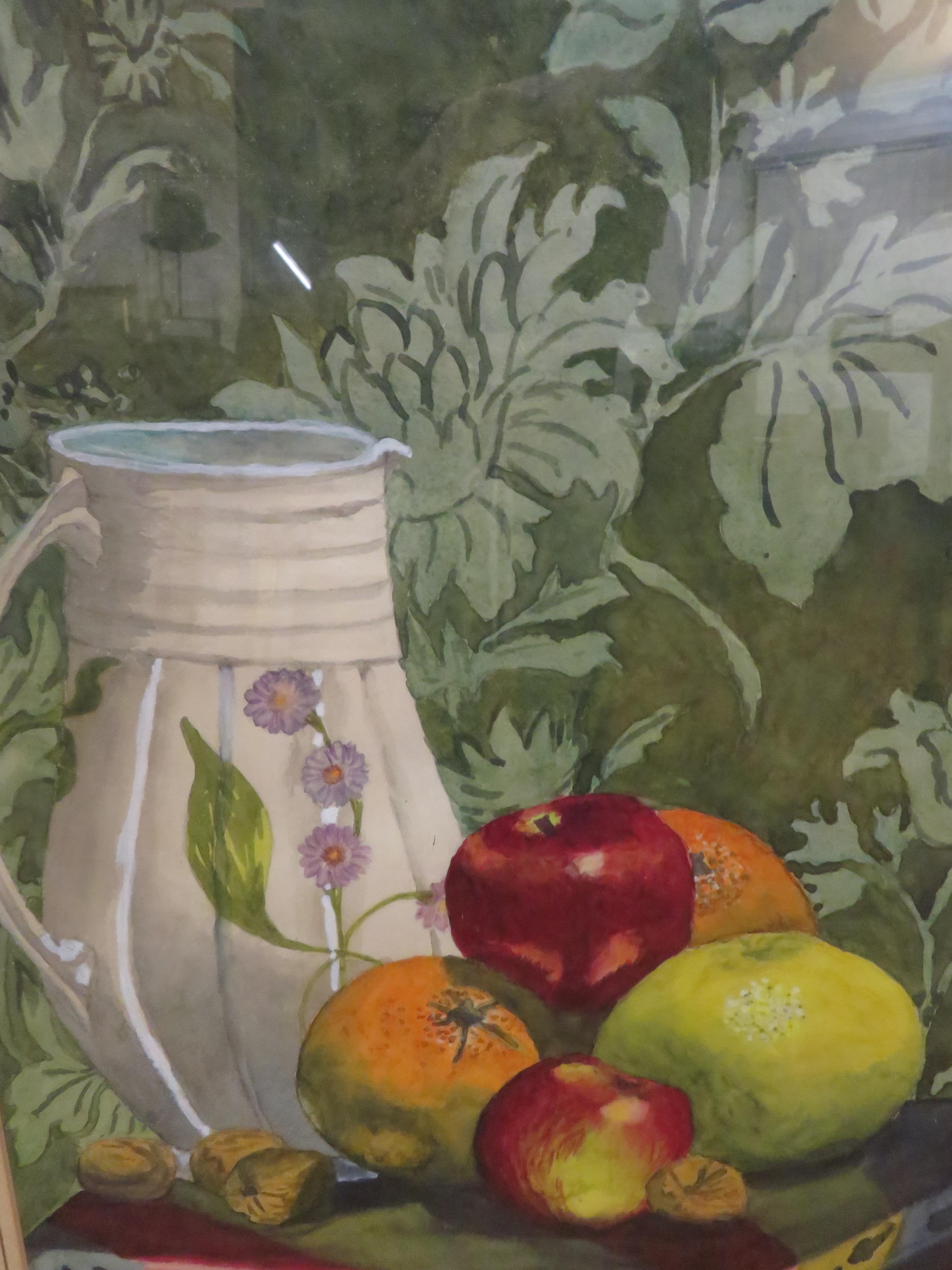 Framed still life by Margaret Evangeline Leathley