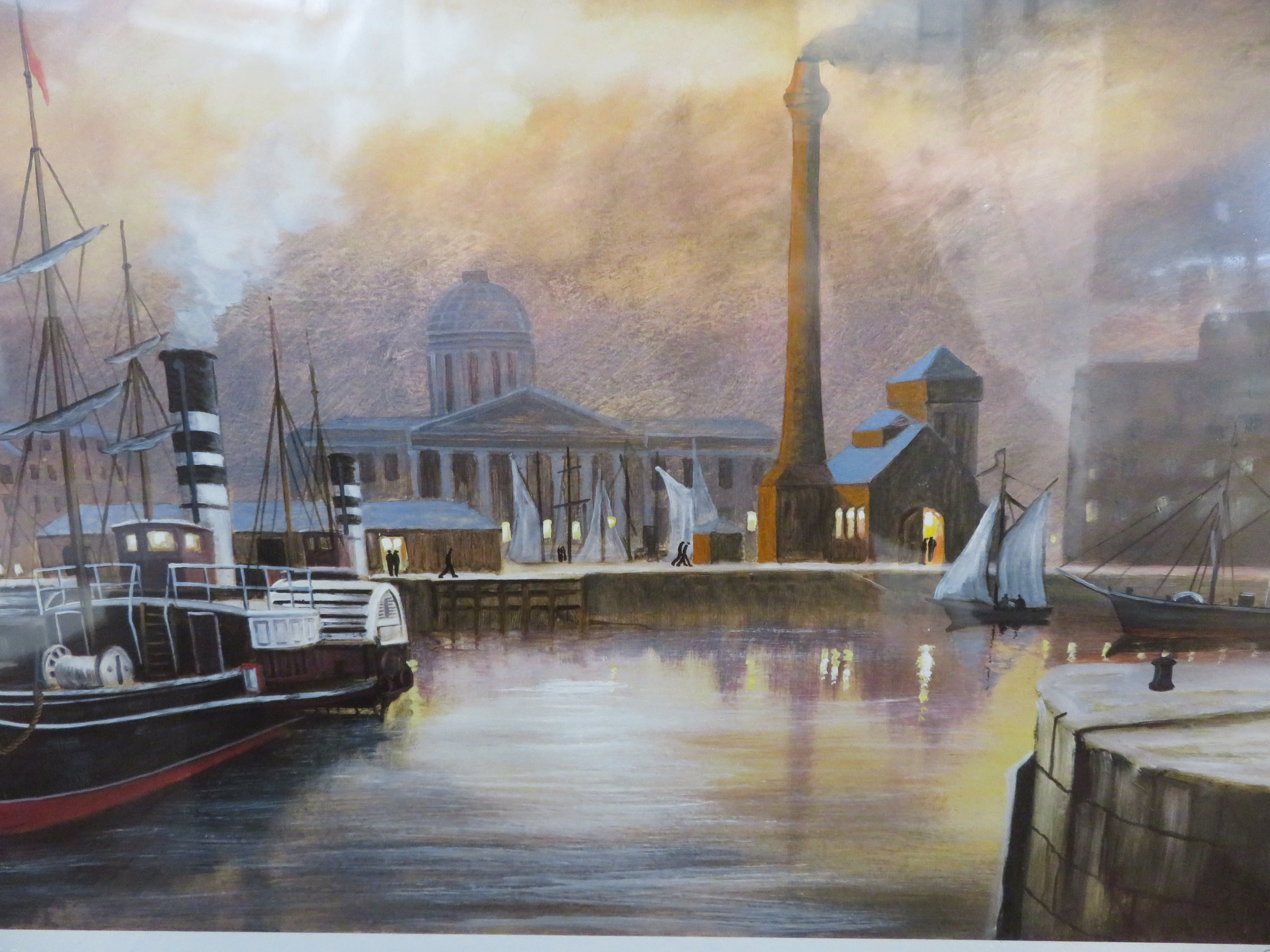 'Pump House, Albert Dock, Liverpool' by Bernard Mc