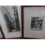 2x Early signed prints (Both framed)