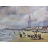 'Blackpool' by Bernard Mc Mullen B.E.M signed in p