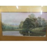 Watercolour signed Ballock dated 1869