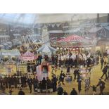 'Burnley Fair' by Bernard Mc Mullen B.E.M signed i