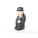 Royal Doulton rare toby jug Winston churchill