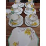 Shelley 12026 Lawleys 20 piece tea set