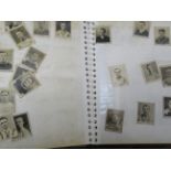 2x Early albums of cigarette cards, together with