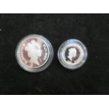 2x Silver proof coins