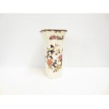 Large masons ironstone vase Height 30 cm