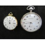 Sekonda pocket watch together with a London watch