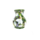 Anita Harris snow drop vase signed Height 10 cm