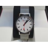 Gents Mondaine swiss sbb-cff-ffs wristwatch