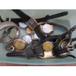 Collection of wristwatches, recommended for spares