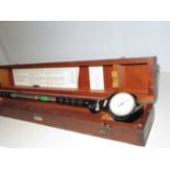 Mercer Gauge rod with wooden fitted case