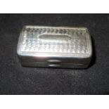 Plated snuff box