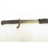 Simpson & Co SUHL German butcher bayonet with scab