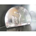 Roll Royce glass paper weight